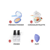 SACE LADY Face Makeup Kit – 4 Pcs Oil Control & High Coverage Set